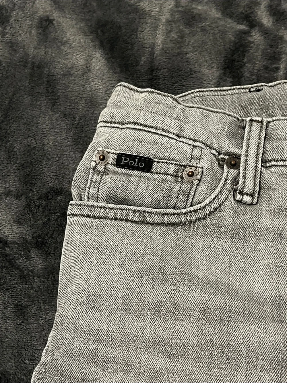 Ralph Lauren kids The Slim Sullivan Gray Jeans boys 12